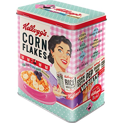 boite kellogg's vintage rétro le grenier vintage