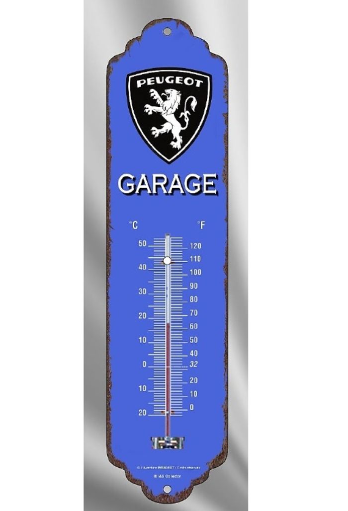 Thermomètre Peugeot garage