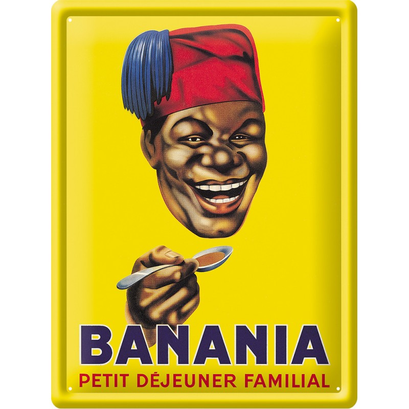 Plaque publicitaire Banania