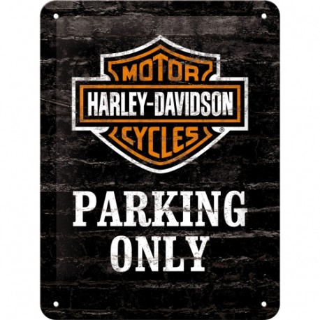 plaque-metal-3d-15x20-parking-only-harley