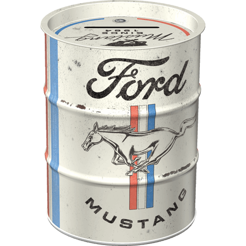 Tirelire baril Ford Mustang