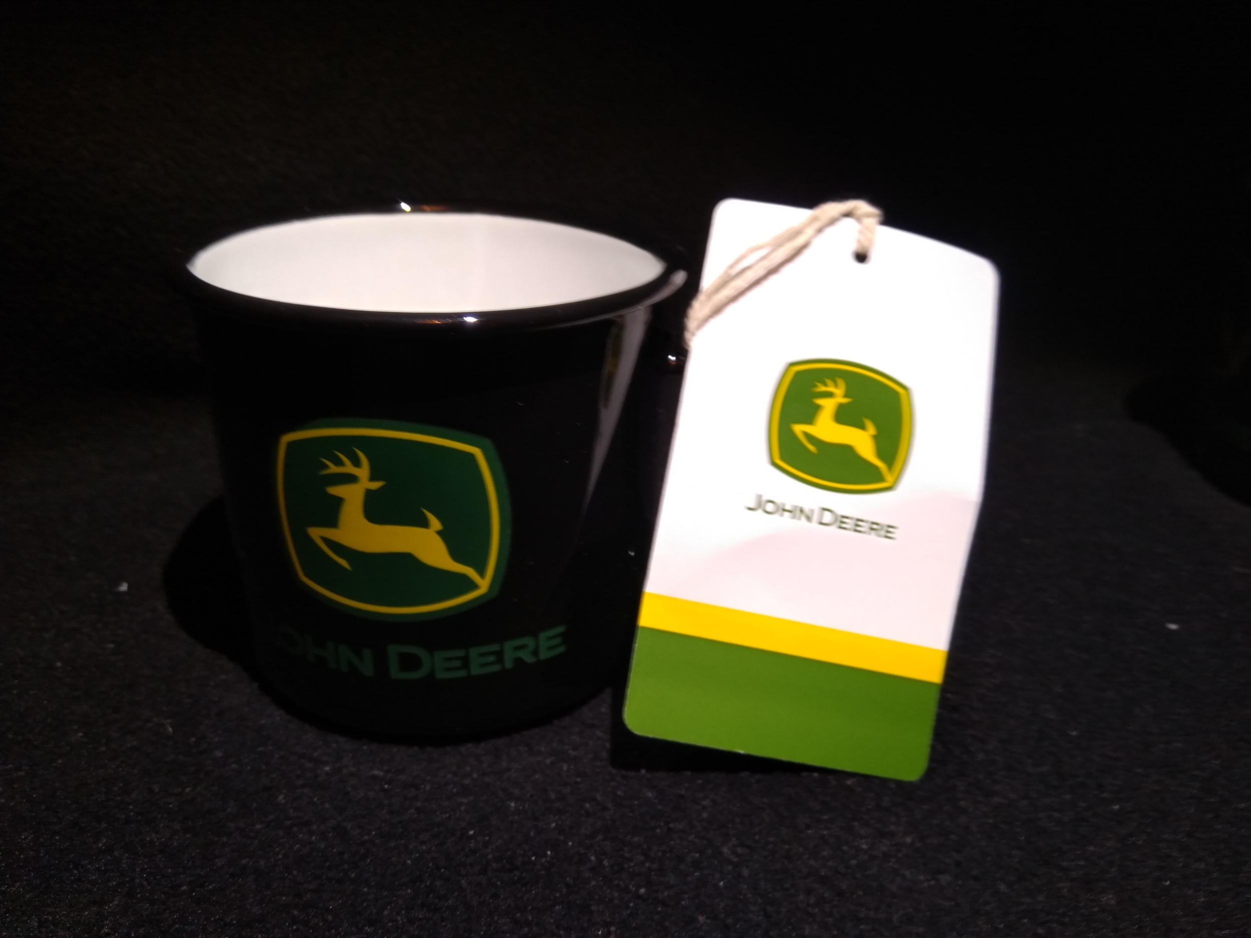 mug john deere émaillé