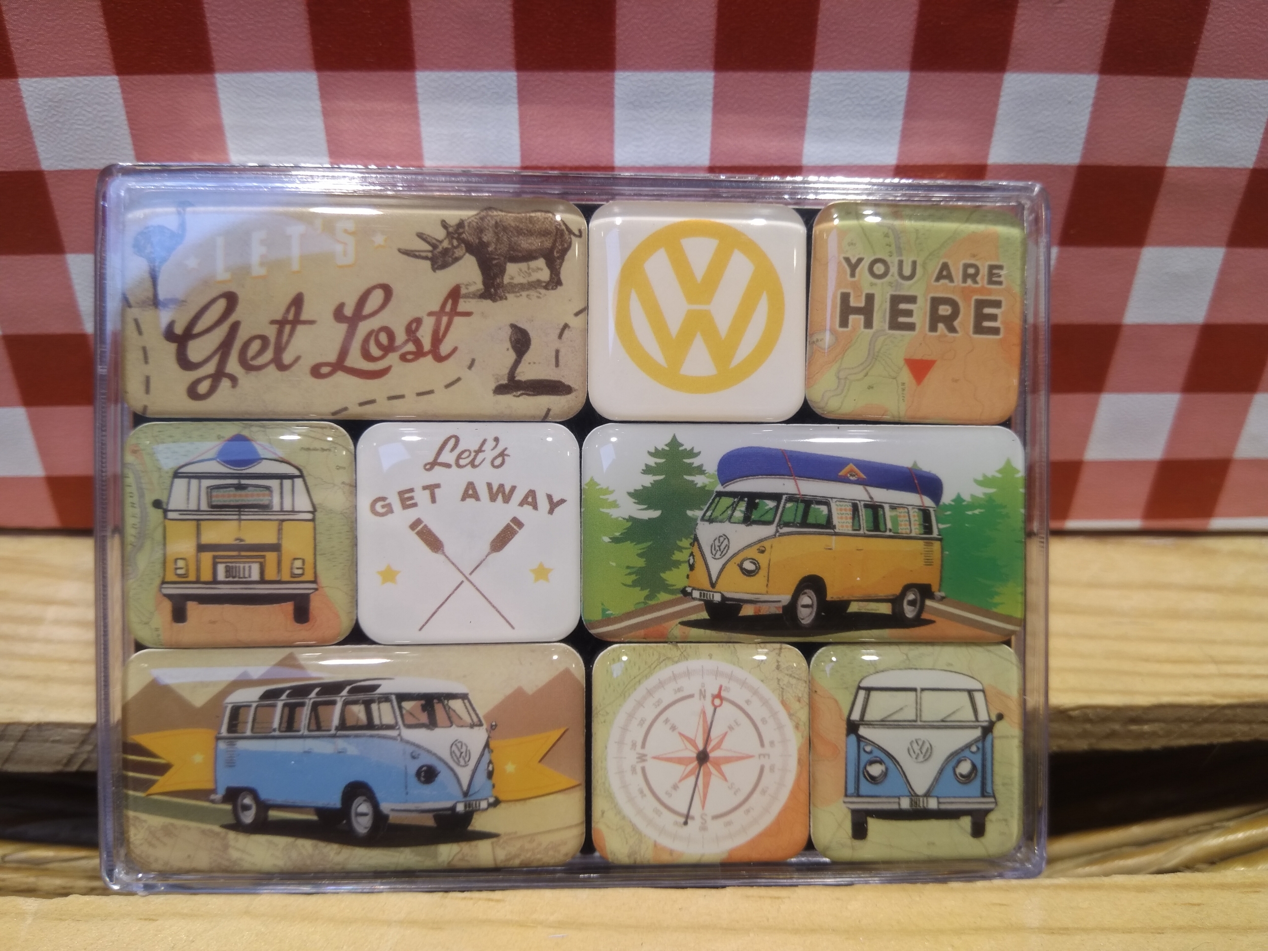 coffret magnets émaillés combi get lost