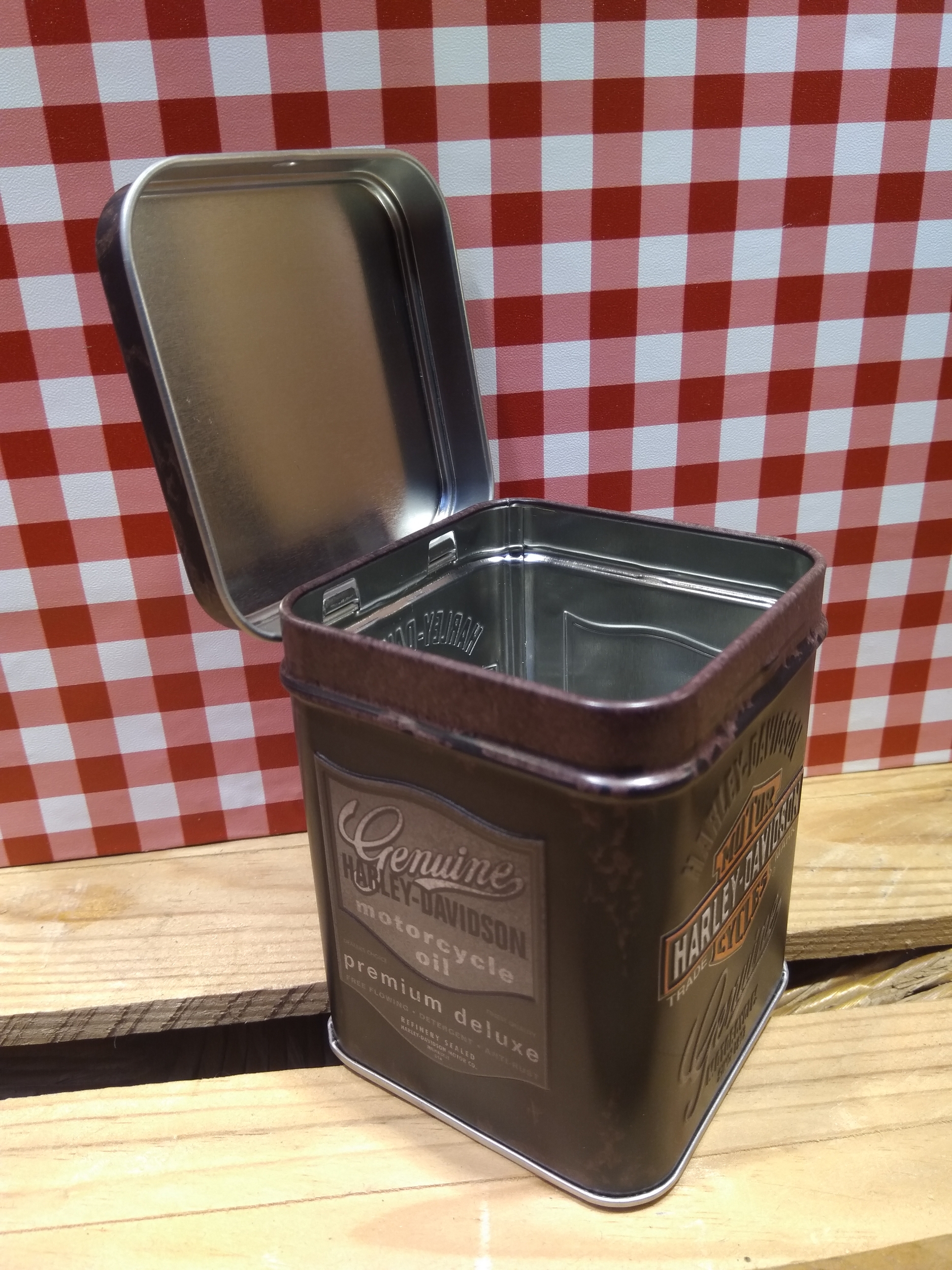 boite déco alimentaire harley davidson