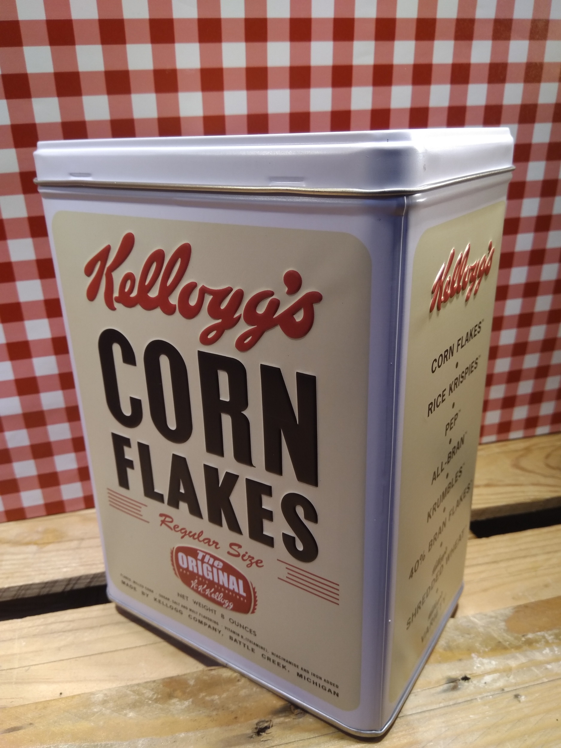 boite publicitaire kelloggs