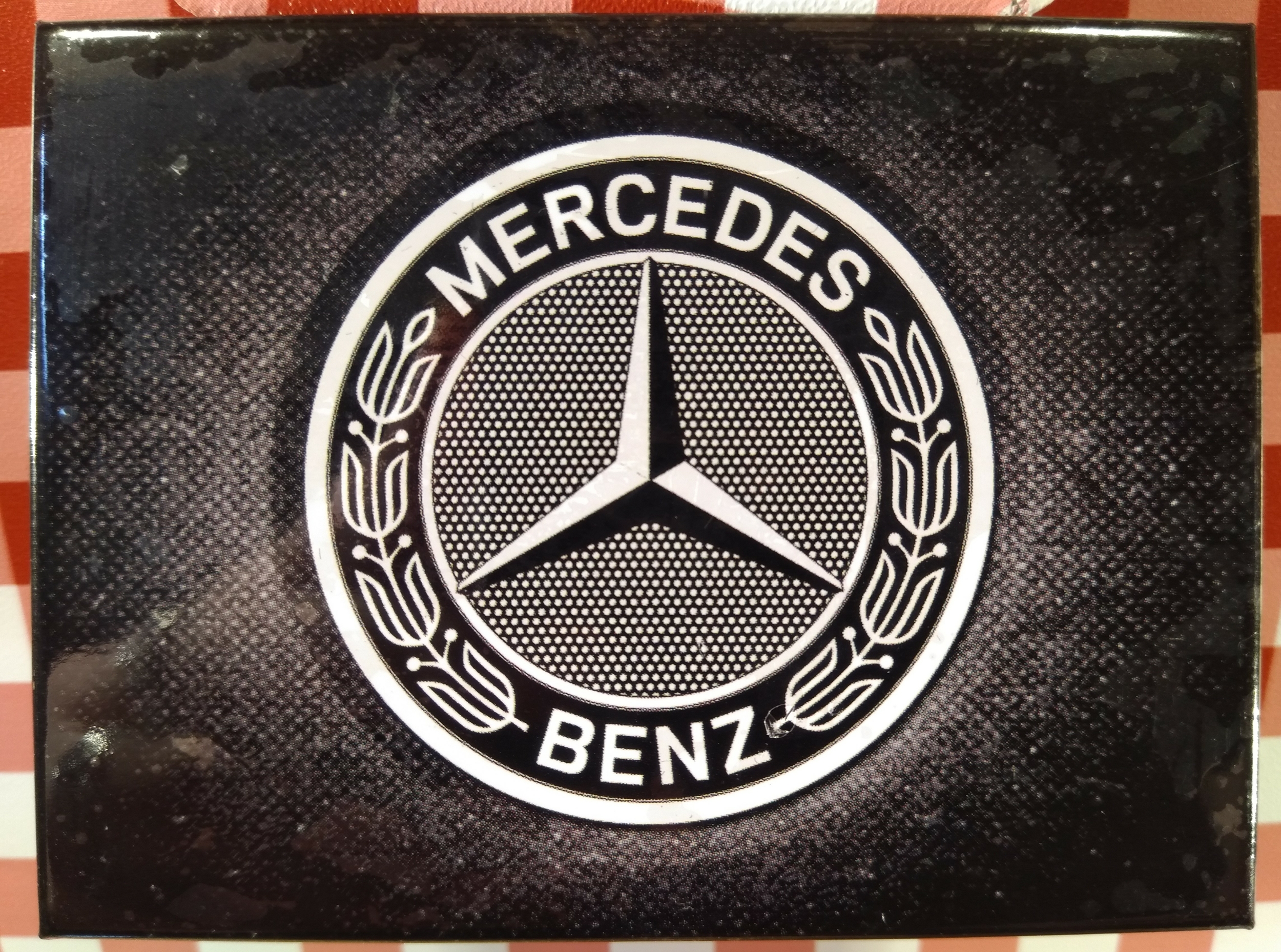 magnet déco frigo mercedes-benz