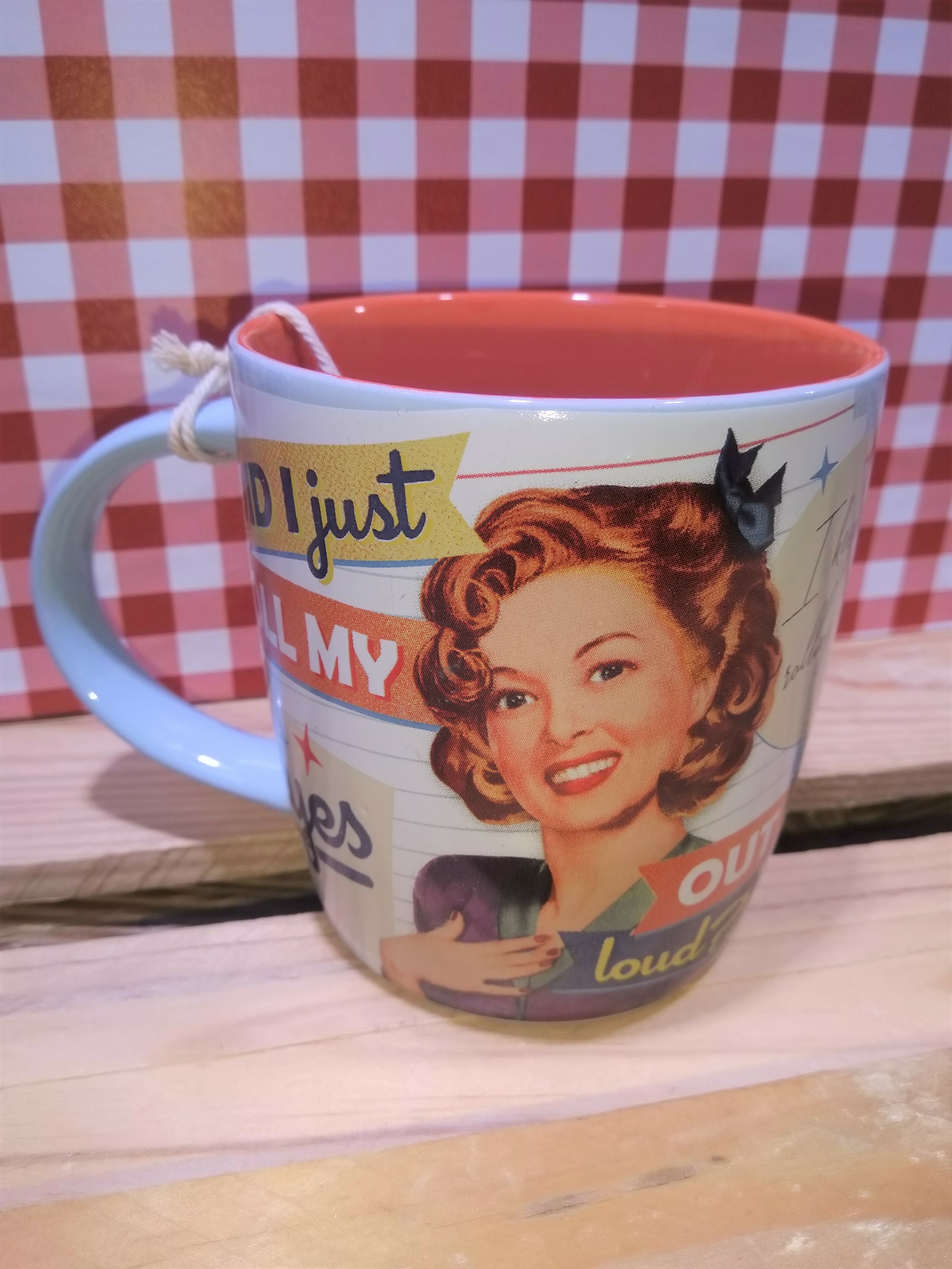 mug tasse céramique rétro vintage