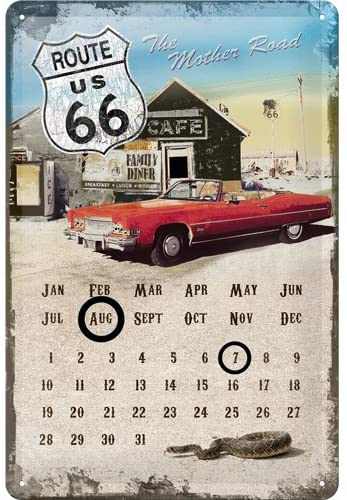 calendrier-perpetuel-plaque-emaillee-route-66-mother-road