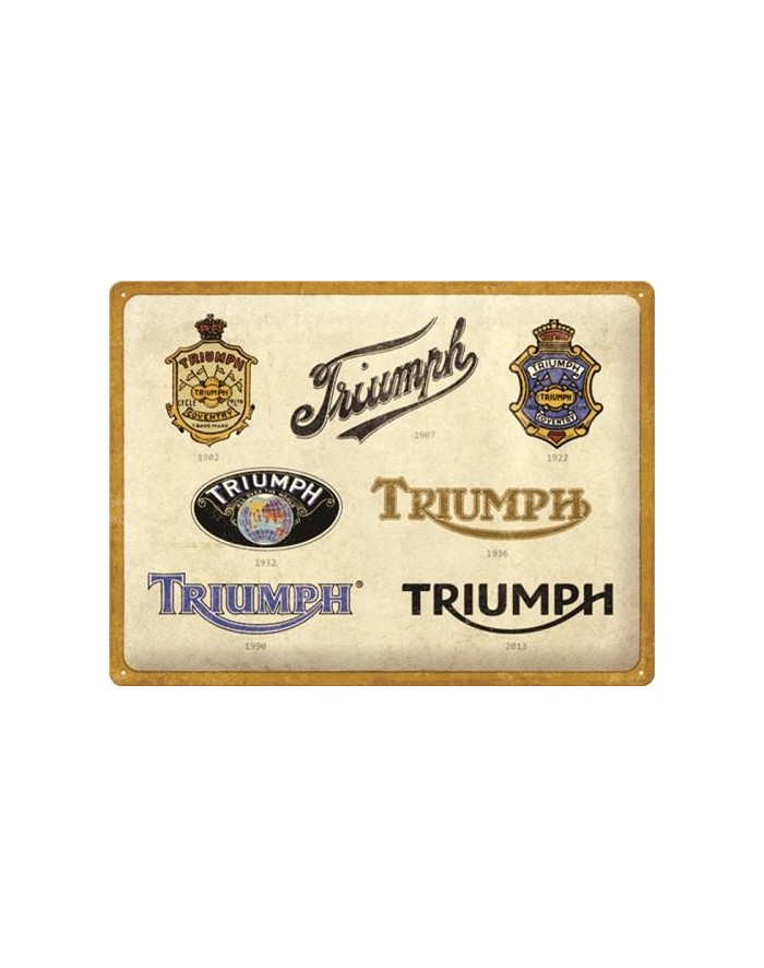 plaque-metal-30x40-relief-triumph-logo-evolution