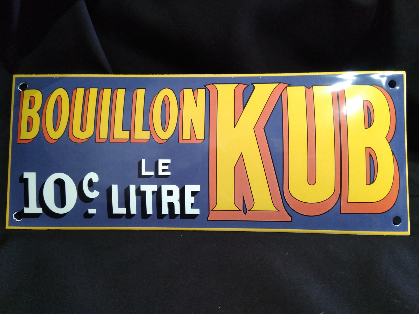plaque-emaille-kub-publicite-epicerie-vintage