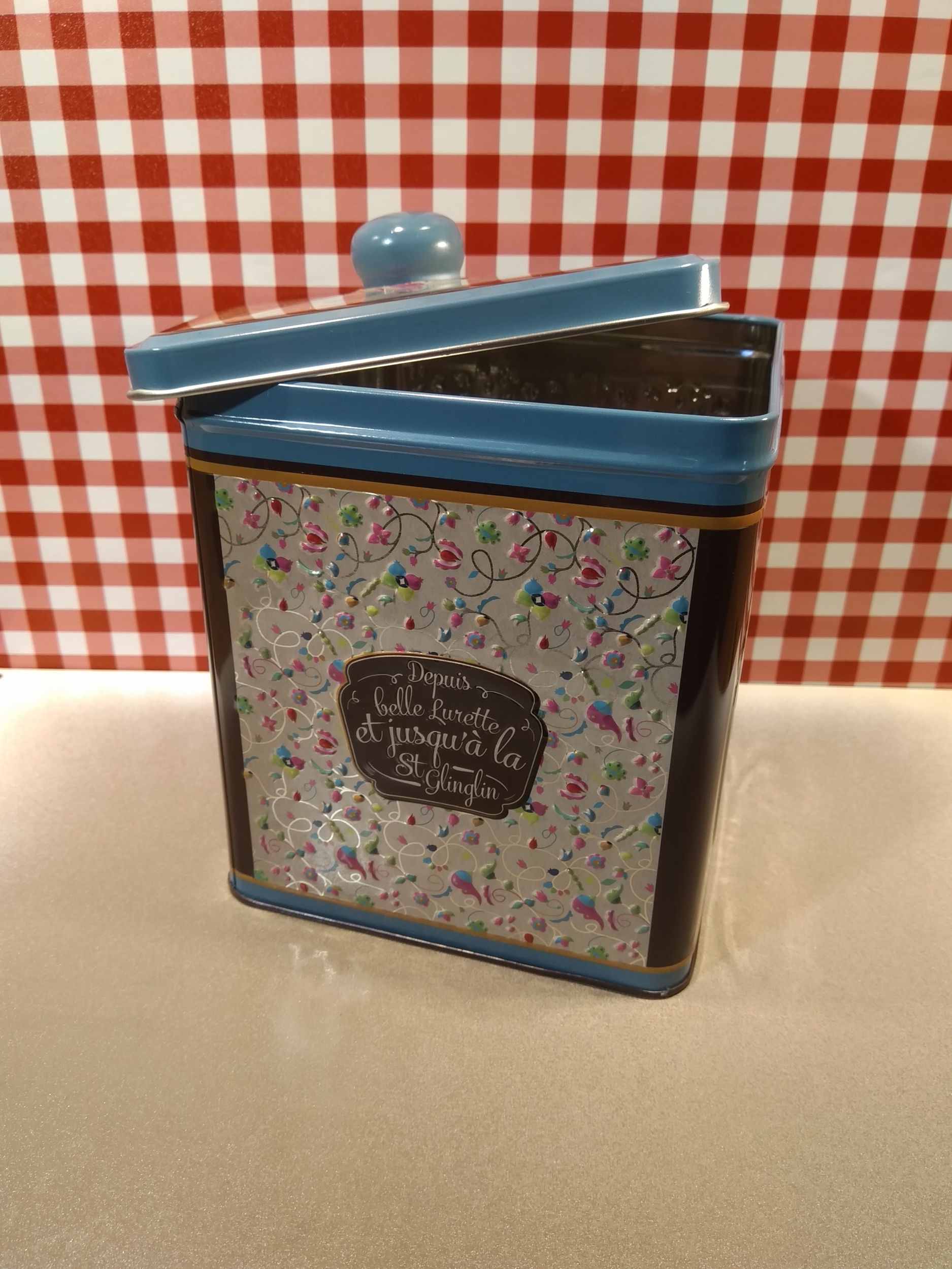 boite métal alimentaire rétro vintage déco