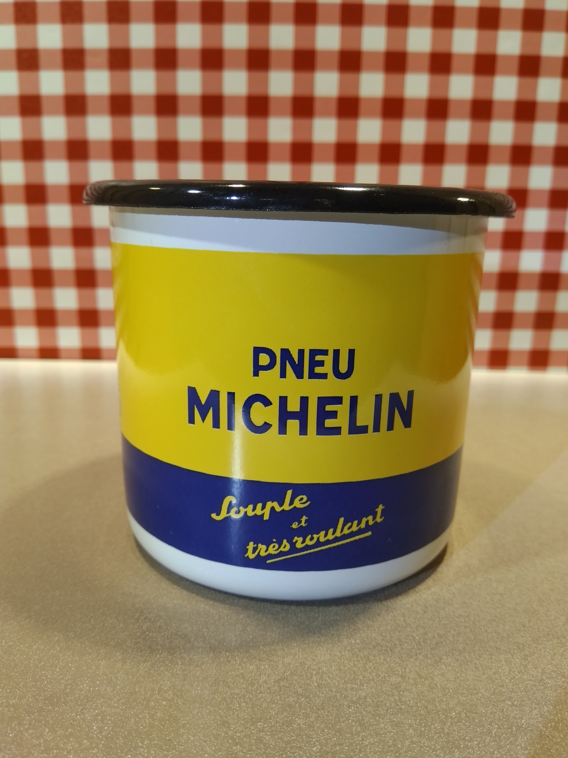 mug émaillé collection michelin