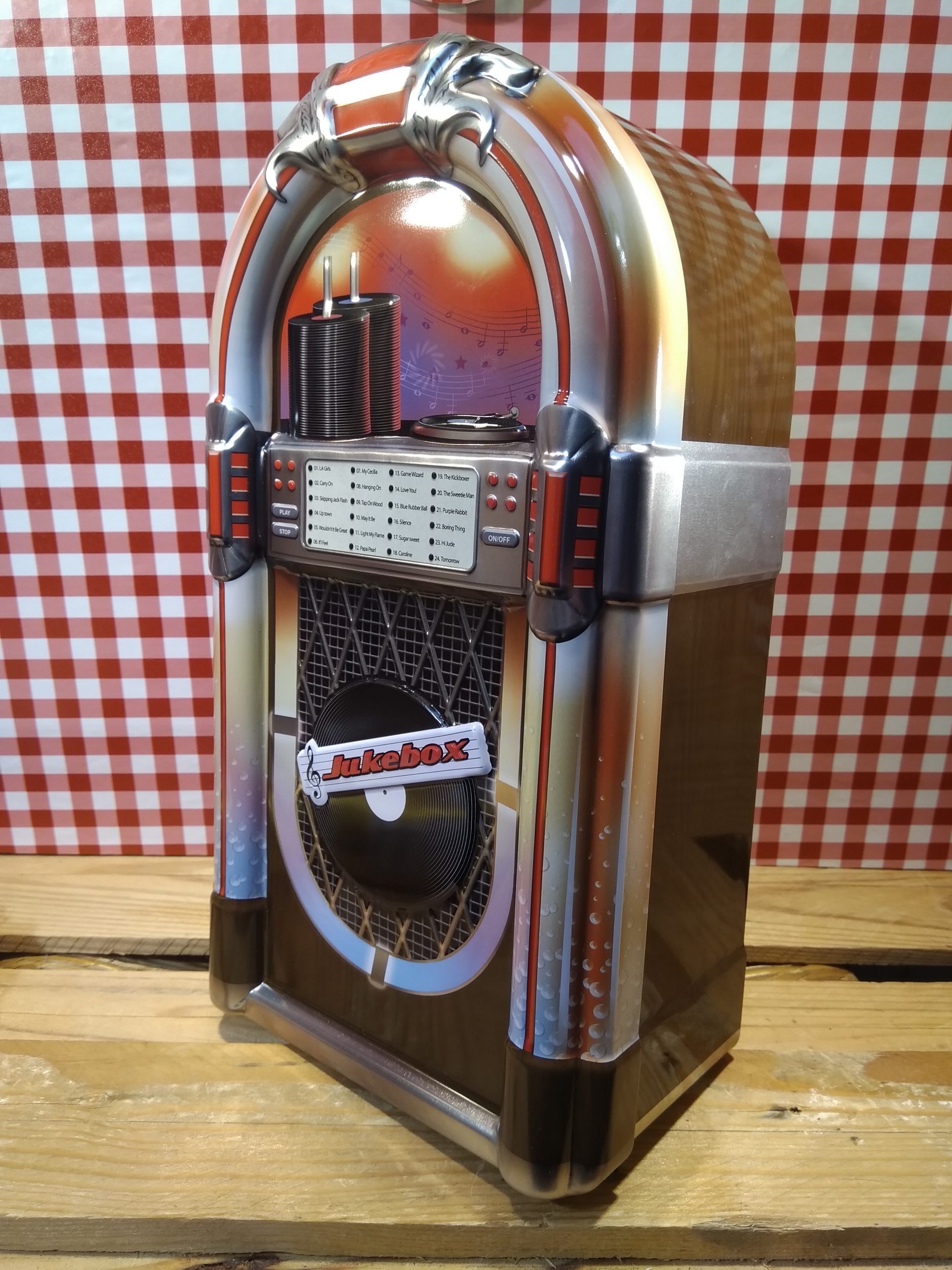 boite vintage jukebox