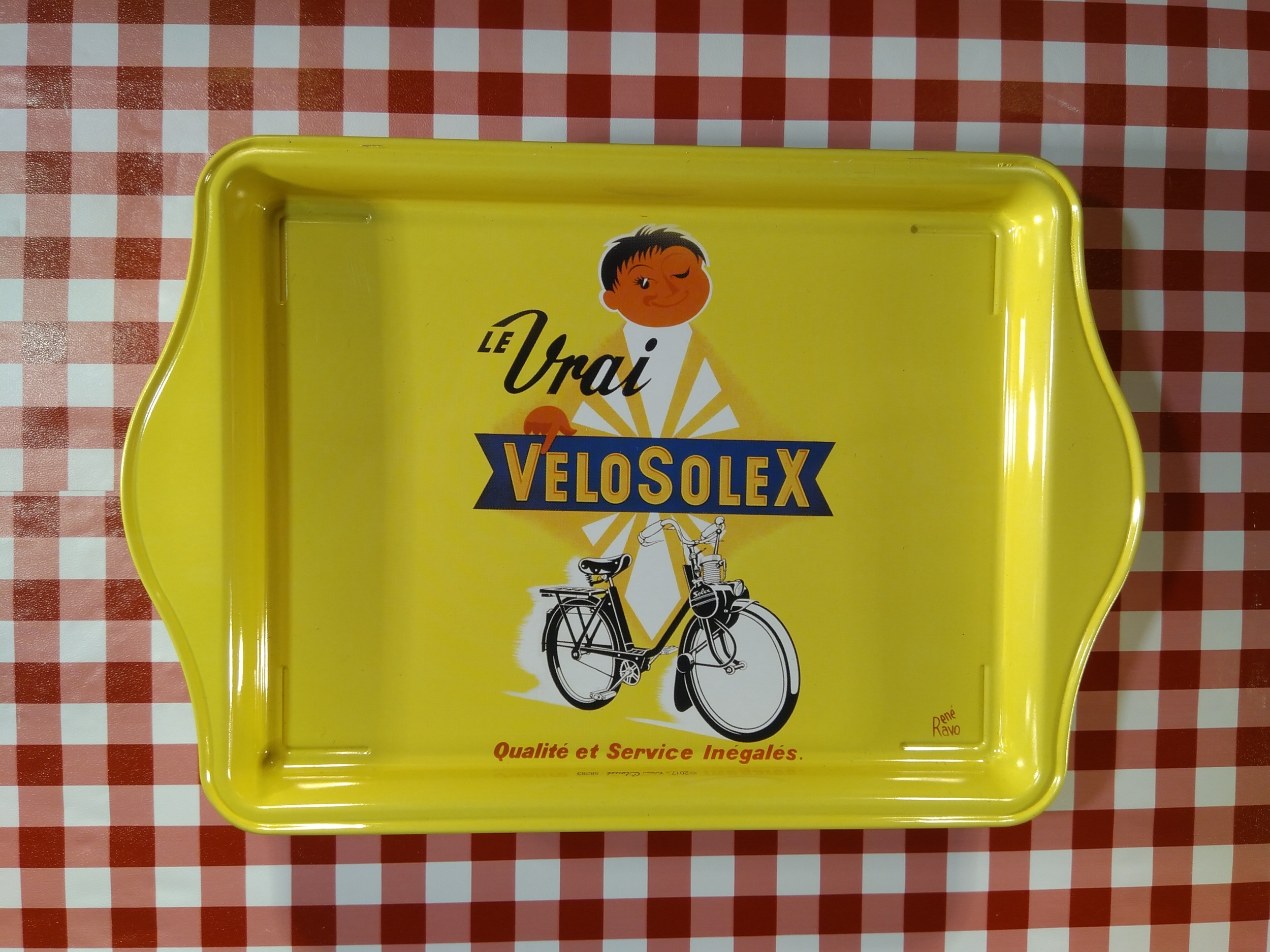 vide poche publicitaire velosolex