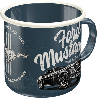 mug-emaille-ford-mustang
