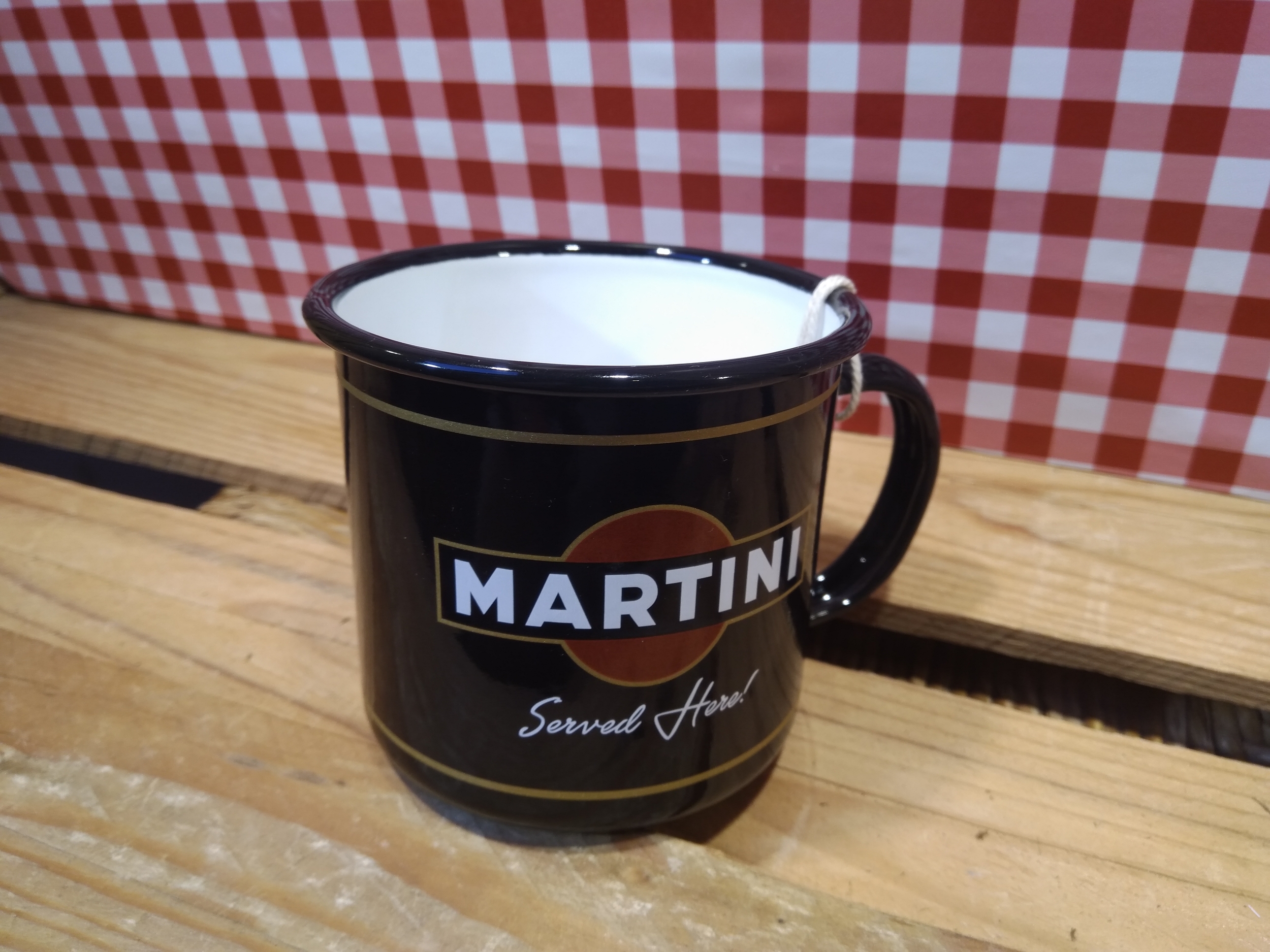 tasse émaillé martini