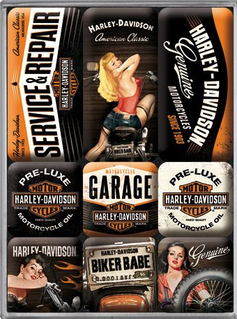 set-d-aimants-retro-harley-davidson-babes-cadeau-moto