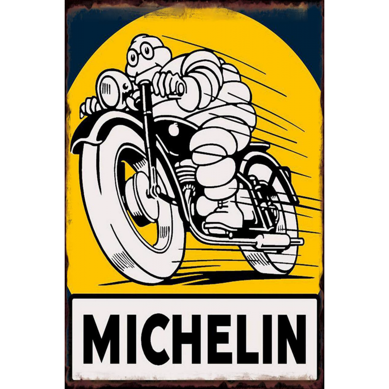 plaque-metal-plate-michelin-pneus-moto