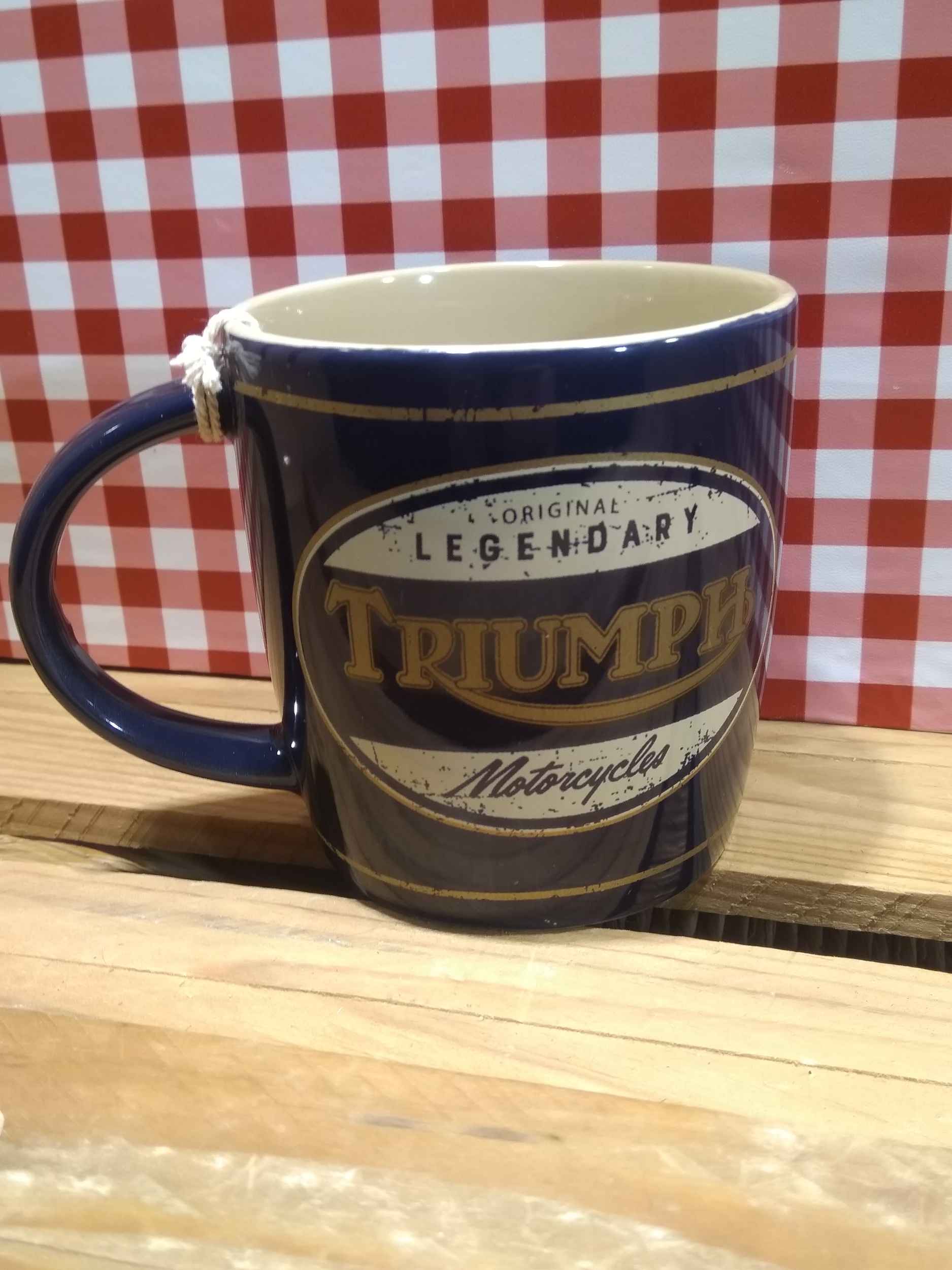 mug céramique moto triumph