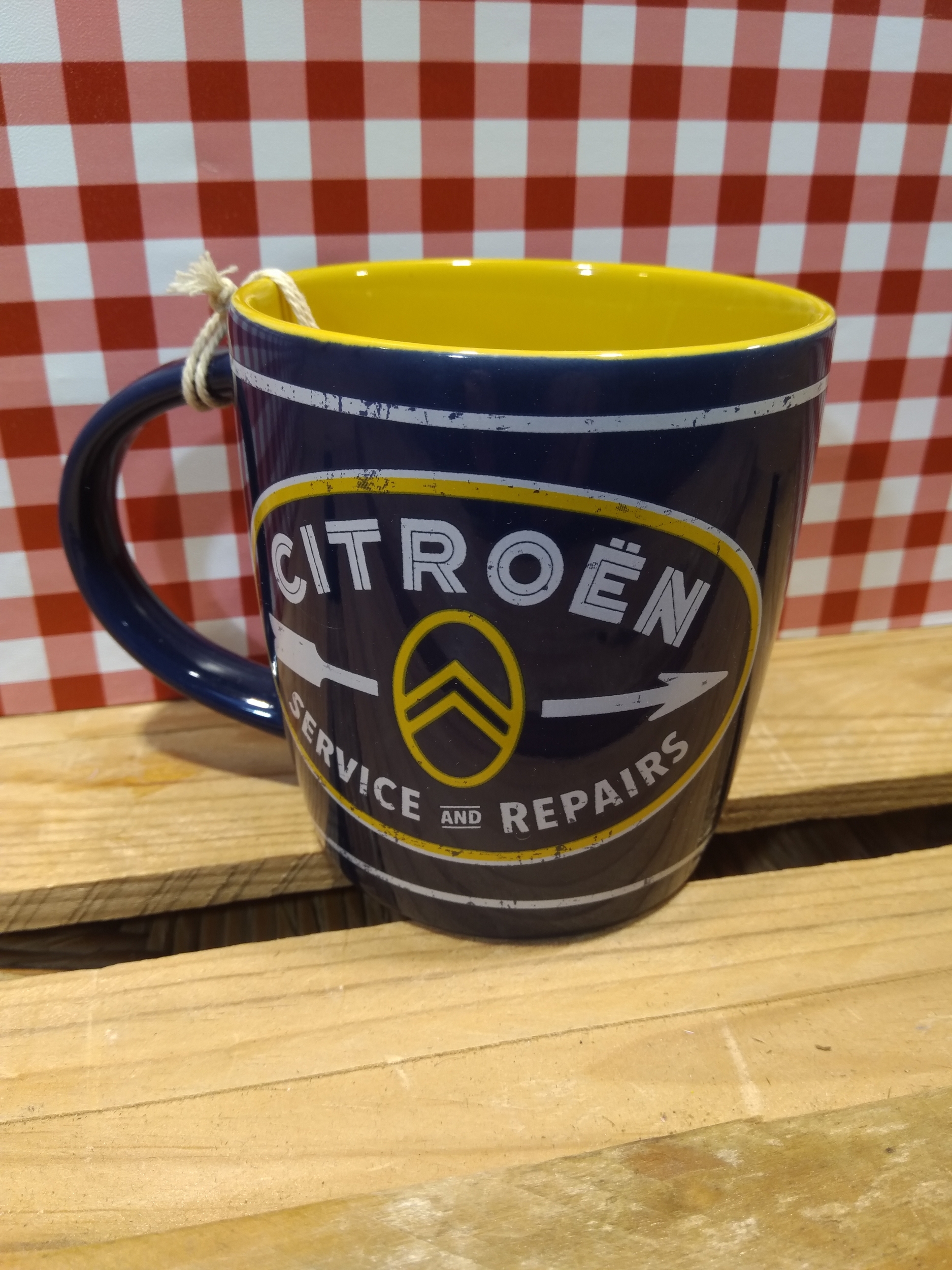 mug céramique publicitaire citroen service repaire