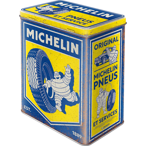 Boîte métal vintage Michelin