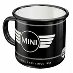 mug émaillé austin mini little car vintage