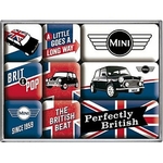 lot magnets frigo mini austin vintage british