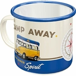 combi mug tasse émaillé vw golf bulli coccinelle collection vintage