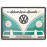 plaque métal vw combi décoration rétro t1