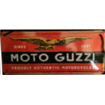 plaque métal motoguzzi