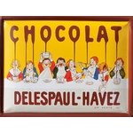 plaque delespaul havez vintage