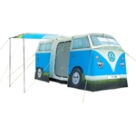 tente vw combi bleue