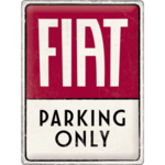 plaque-metal-fiat-parking