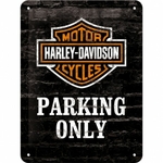 plaque-metal-3d-15x20-parking-only-harley