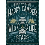 plaque-metal-happy-camper