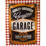 plaque déco garage harley davidson