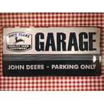 plaque métal john deere