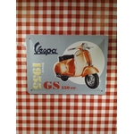 plaque déco vintage vespa