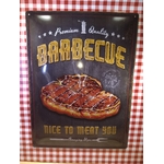 plaque déco barbecue