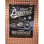 plaque moto bmw classic legend