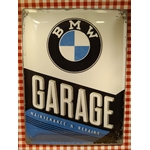 plaque bmw garage