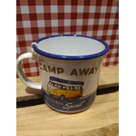 mug tasse émaillé combi camp away