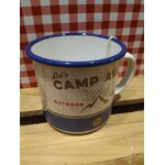 tasse mug émaillé volkswagen combi