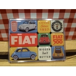 magnet aimant déco frigo fiat 500