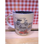 tasse mug céramique vespa scooter