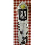 thermomètre métal publicitaire déco gin tonic