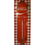 thermomètre métal publicitaire coca-cola