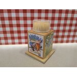boite à cures dents apéro tropicole rétro vintage
