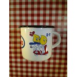 mug esso émaillé