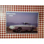 plaque métal déco renault floride 1959